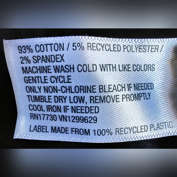 Ava & Viv women's plus size 26W black jeans stretch Flared leg. NWOT. - Picture 9 of 9